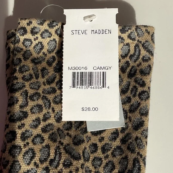 Steve Madden Long Animal Print Gloves. NWT - Picture 3 of 9